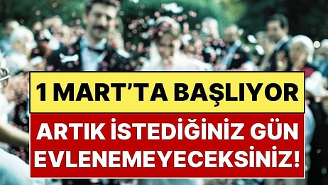 Düğün Salonlarında Yeni Dönem: 1 Mart'tan İtibaren İstediğiniz Gün Düğün Yapamayacaksınız!