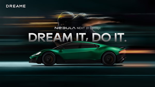 Dreame Nebula NEXT 01 Elektrikli Hypercar