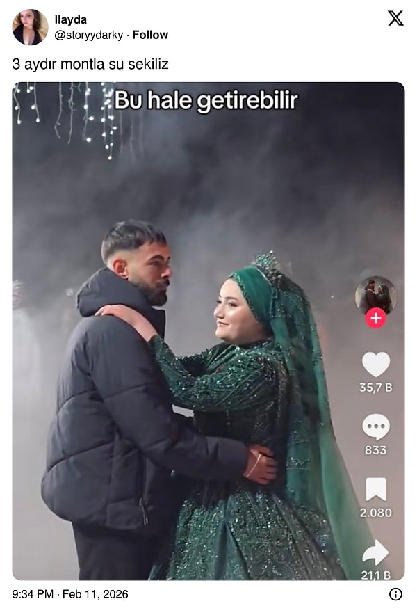 Öyle bir kış oldu.