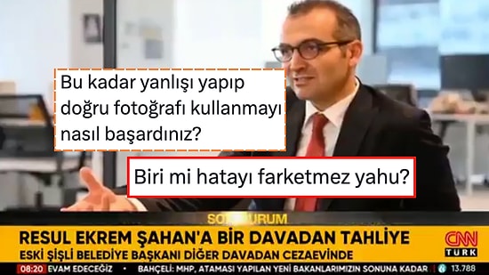 CNN Türk’te Ağızları Açık Bırakan Zincirleme Hata