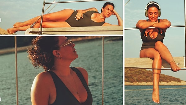 44 yaşına giren Özge Borak, doğum gününü geçtiğimiz yaz aylarında tatilde çekilen karelerle kutlamayı tercih etti.