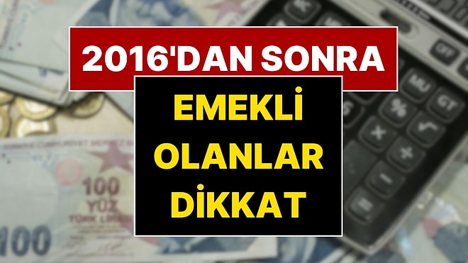 Yüz Binlerce Kişinin Emekliliği İptal Edildi