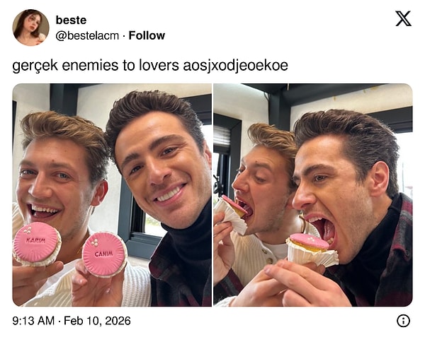 14. Ahahah çok tatlılar maalesef.