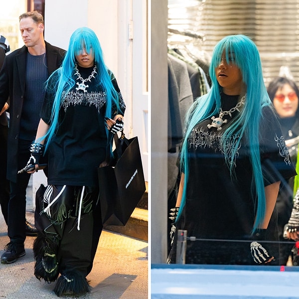 Adını önümüzdeki yıllarda daha da sık duyacağımız artık kesin olan North West, geçtiğimiz saatlerde dünyaca ünlü tasarımcı Alexander Wang’in mağazasından çıkarken kameralara takıldı.