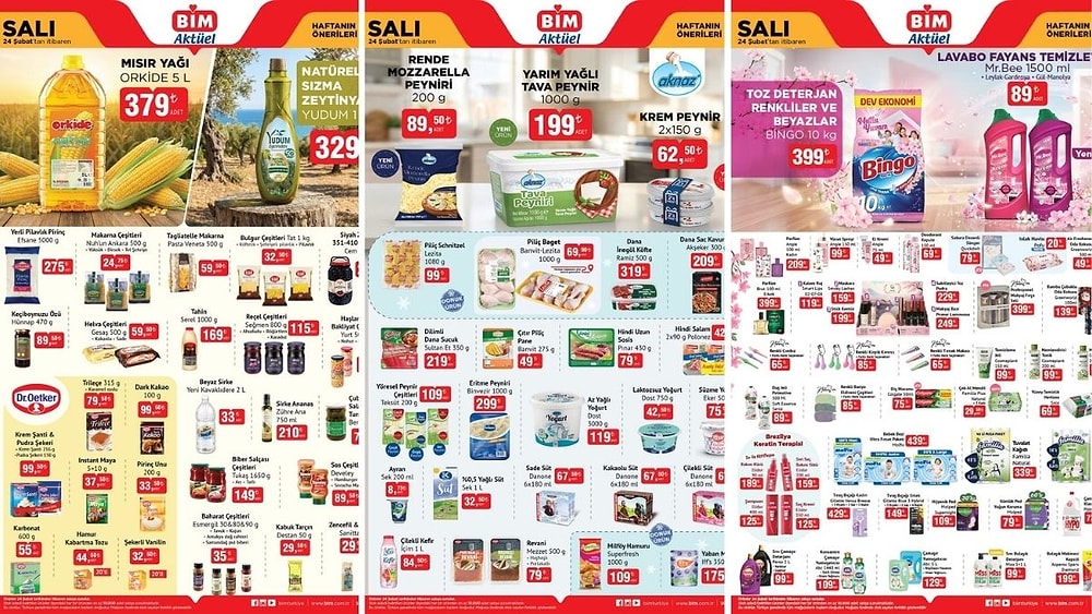 24 Şubat 2026 BİM Aktüel Haftanın Önerileri Kataloğu