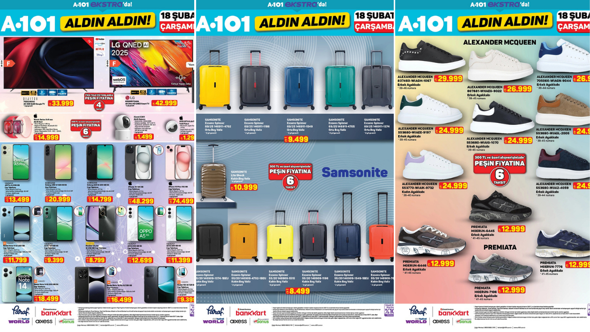 A101'e Xiaomi Hava Temizleyici Geliyor! 18 Şubat 2026 İnternete Özel Aldın Aldın Kataloğu