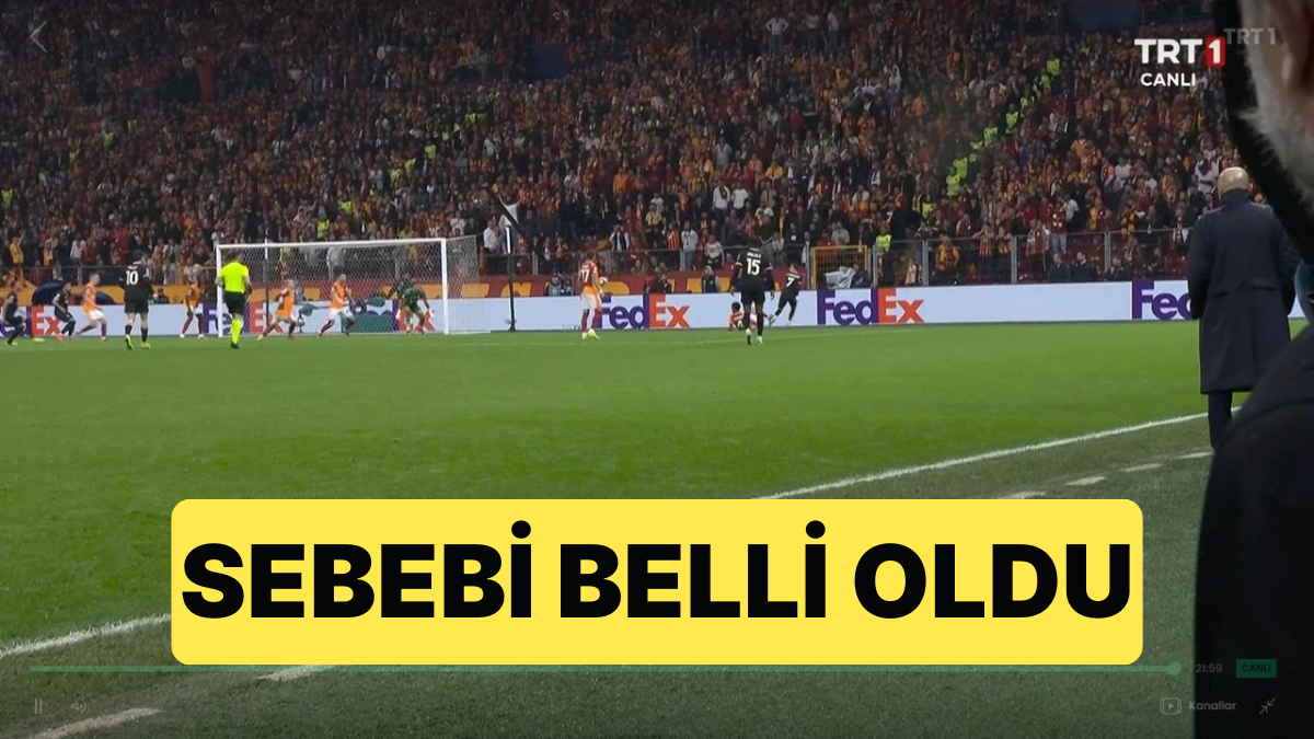 Galatasaray-Juventus Maçında Yaşanan Yayın Hatasının Sebebi Belli Oldu