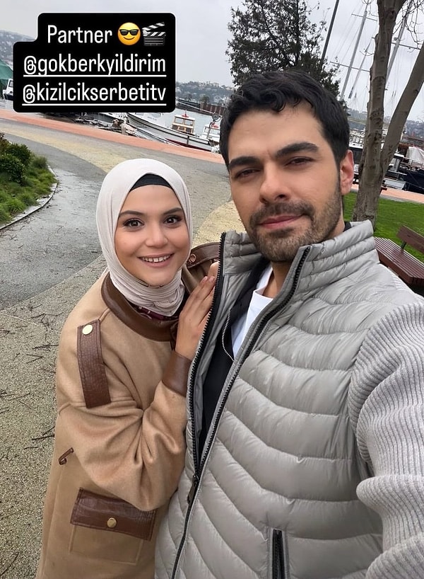 Kızılcık Şerbeti'nin Nilay'ı Feyza Civelek, paylaşımıyla yeni partnerini duyurdu.