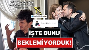 Kenan Doğulu, Eşi Beren Saat'in Sesini Tiye Alan Videoyu Beğendi!