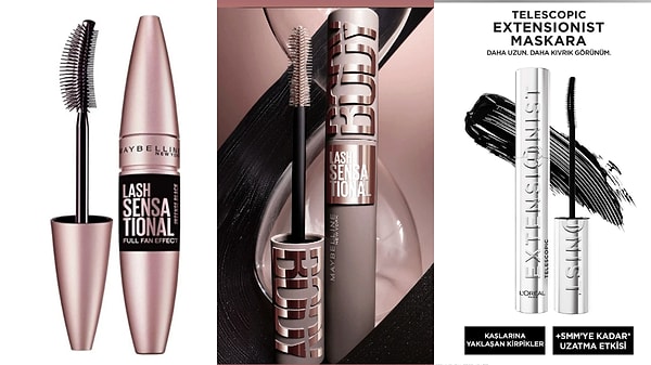 L’Oréal Paris ve Maybelline maskaralarda 399 TL’den başlayan tek fiyat fırsatını yakalayın!