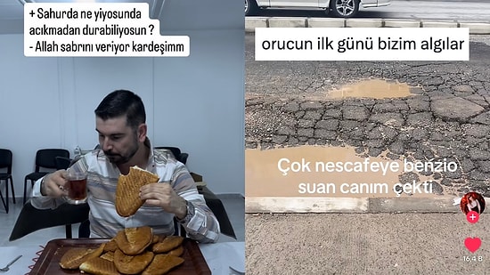 Tok Tutan Sahur Taktiklerinden Oruç Başına Vuranlara Son 24 Saatin Viral Tweetleri