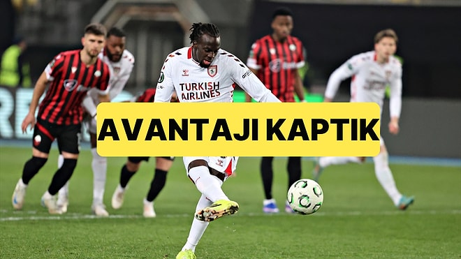 Konferans Ligi'ndeki Temsilcimiz Samsunspor, Makedonya Deplasmanından Avantajlı Dönüyor