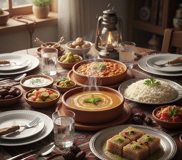 Klasik Ramazan Sofrası