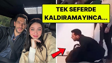 Güller ve Günahlar Çekimlerinde Cemre Baysel'i Kaldıramayan Murat Yıldırım'ın O Anları