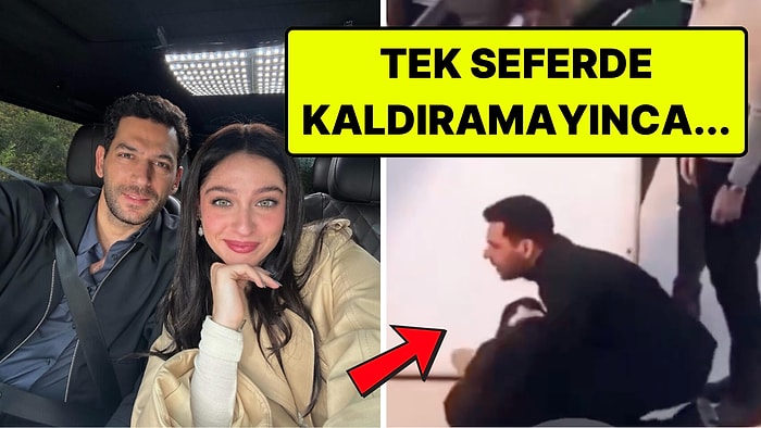 Güller ve Günahlar Çekimlerinde Cemre Baysel'i Kaldıramayan Murat Yıldırım'ın O Anları