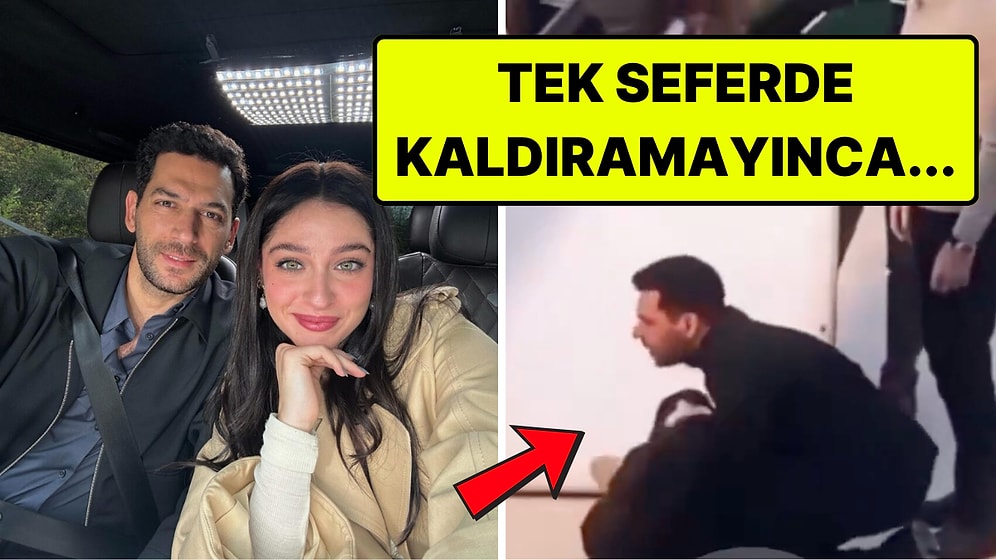 Güller ve Günahlar Çekimlerinde Cemre Baysel'i Kaldıramayan Murat Yıldırım'ın O Anları