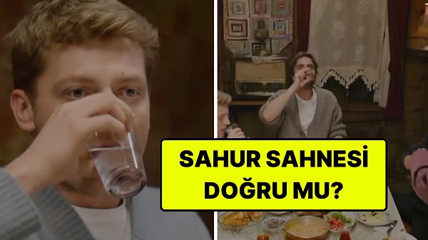 Sahur Sahnesi Gündem Oldu