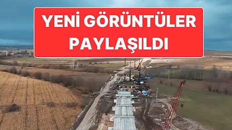 Ankara-İzmir Hızlı Tren Projesinden Yeni Görüntüler Ortaya Çıktı