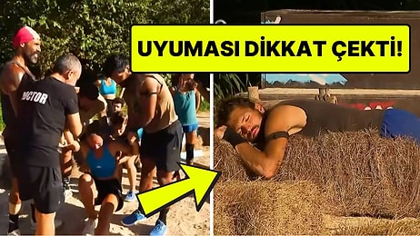 Survivor'da Sude Sakatlık Geçirirken Onur Alp'in Umursamadan Uyuması Tepki Çekti
