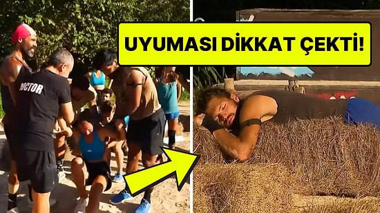 Survivor'da Sude Sakatlık Geçirirken Onur Alp'in Umursamadan Uyuması Tepki Çekti