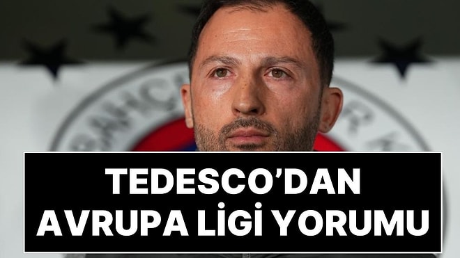 Fenerbahçe Teknik Direktörü Domenico Tedesco: "Nottingham Forest Maçını Kazanmaya Çalışacağız"