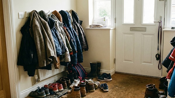 1. İlk izlenim çok önemli: Vestiyerdeki mont yığınını ve ayakkabı kalabalığını ortadan kaldırman gerekir.