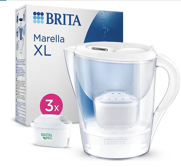 Lezzetli yemeklerin sırrı temiz su: BRITA Marella XL filtreli sürahi ile tanışın!