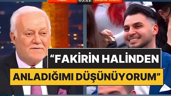 Nihat Hatipoğlu'na İlginç Oruç Sorusu: "Zenginlerin Halinden Anlamak İçin Ne Yapmalıyım?"