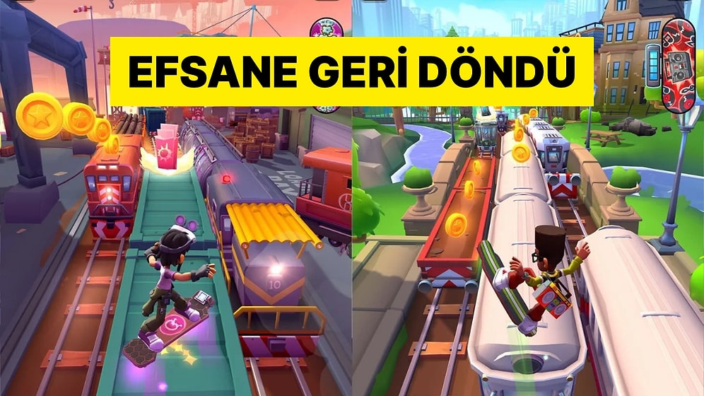 Efsane Mobil Oyunun Yeni Versiyonu Subway Surfers 2 Çıktı