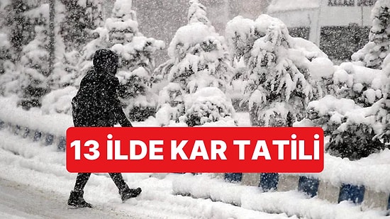 Bazı Bölgelerde Kar Etkisini Artırıyor: Kar Tatili Haberleri Peş Peşe Gelmeye Başladı