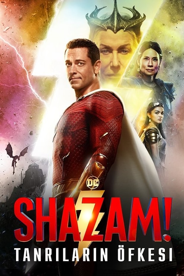 Shazam! Tanrıların Öfkesi Posteri