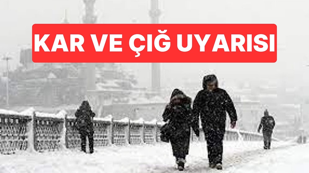 Soğuk Hava Birçok Şehri Etkisi Altına Alıyor: Meteorolojiden 27 Şubat’ta Kar, Fırtına ve Çığ Uyarısı