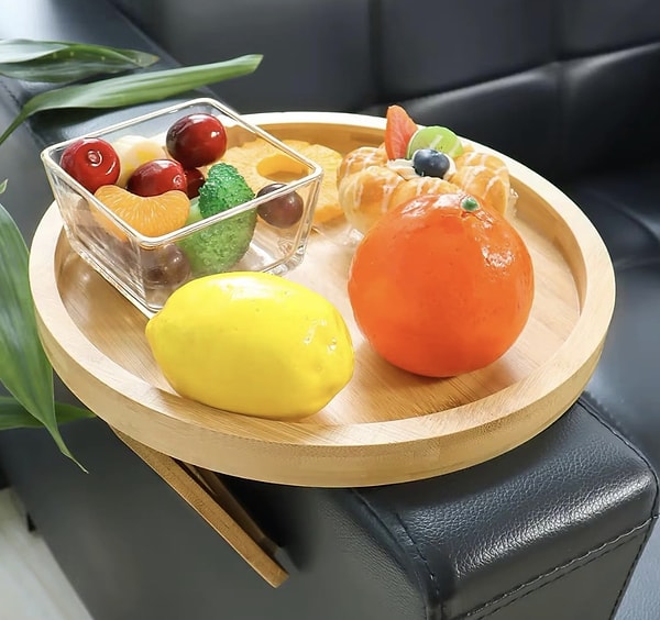 Koltuk keyfinizi bölmeyin: Orret Home bambu koltuk tepsisi ile tanışın!