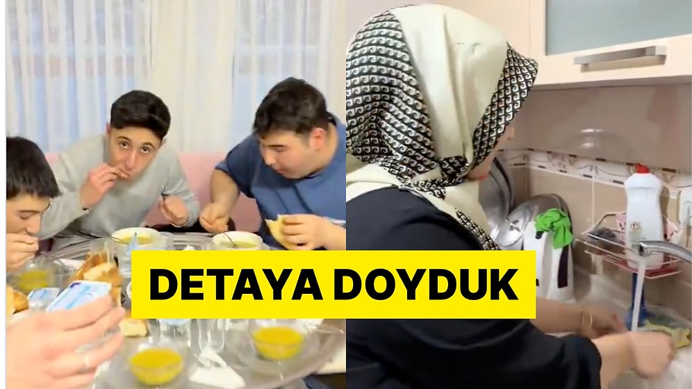 Bir Sosyal Medya Kullanıcısı Aile İftarında Kaydettiği Görüntüleri Reality Şov Tadında Paylaştı