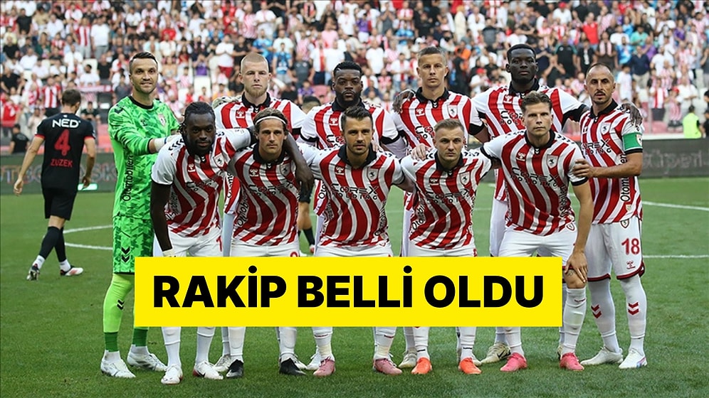 Samsunspor'un Konferans Ligi Son 16 Turundaki Rakibi Belli Oldu