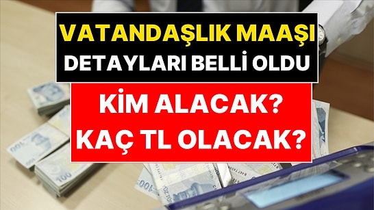 Vatandaşlık Maaşının Kimlere, Ne Kadar Verileceği Belli Oldu