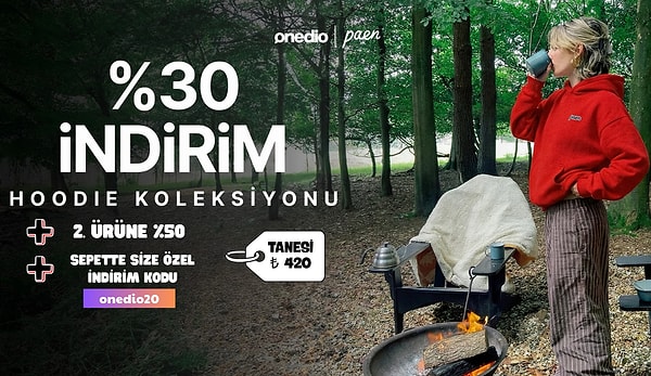 Paen'de 2. Ürüne %50 İndirim!