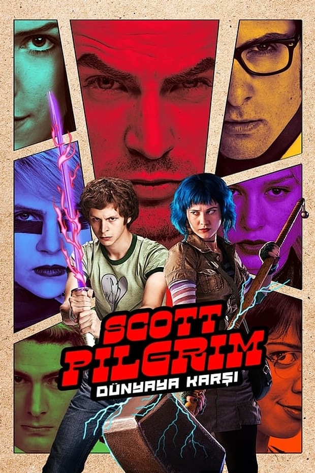 Scott Pilgrim Dünyaya Karşı Posteri
