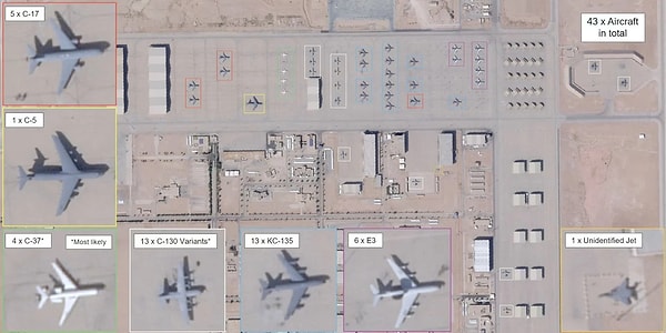 Reuters haberine göre İran, Suudi Arabistan'daki Prens Sultan Hava Üssü'ne füze ve insansız hava araçlarıyla saldırdı.