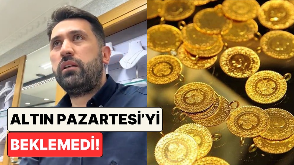 Bir Kuyumcu Paylaştı: Pazartesi'yi Beklemeden Gram Altın 8.250 TL'yi Gördü