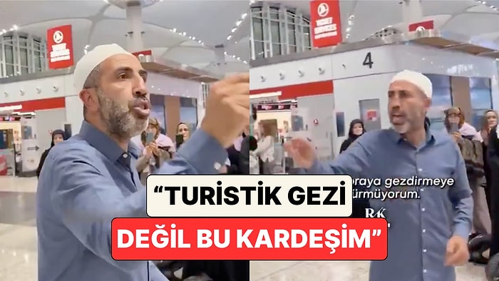 Umre Turu Düzenleyen Bir Adamın Katılımcılara Yaptığı Motivasyon Konuşması Viral Oldu