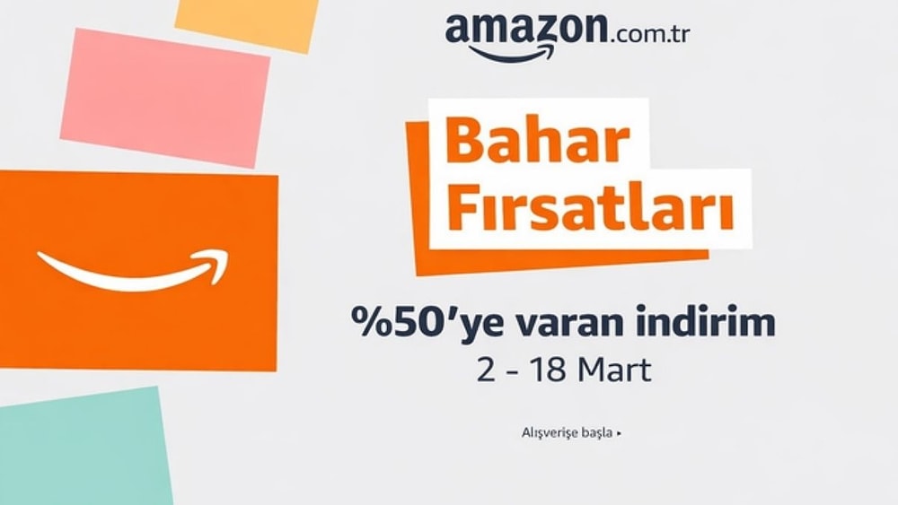 Amazon Bahar Fırsatları Kapsamında Yüzlerce Ürün Arasından En Sevilen İndirimleri Seçtik!