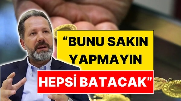 İslam Memiş'ten Altın Yatırımcısına Sert Uyarı: "Bunu Sakın Yapmayın, Hepsi Batacak"