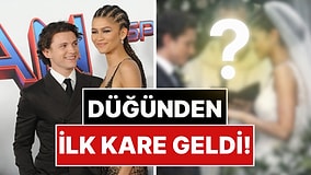 Gizlice Evlenen Zendaya ve Tom Holland'ın Düğün Fotoğrafı Ortaya Çıktı!