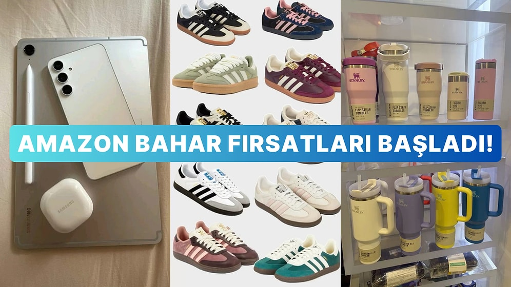 Amazon Bahar Fırsatları'nda Öne Çıkan Ünlü Markalar