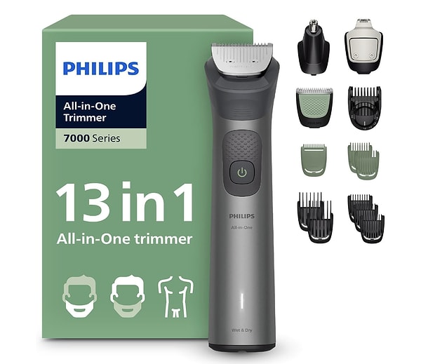 Kusursuz bakım seti: Philips All-in-One Trimmer 7000 serisi dev indirimle sepetlerde!