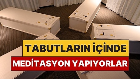 Japonya’dan Şaşırtan Hizmet: Tabuta Girip Meditasyon Yapıyorlar
