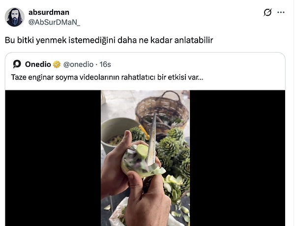 Enginarın çok üstüne gidiyoruz.