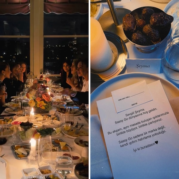 Dün gece ise kişisel bakım markasının çalışanlarına verdiği iftar yemeğiyle öne çıktı.