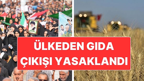Uzun Süreli Savaşa Hazırlanan İran Gıda İhracatına Yasak Getirdi